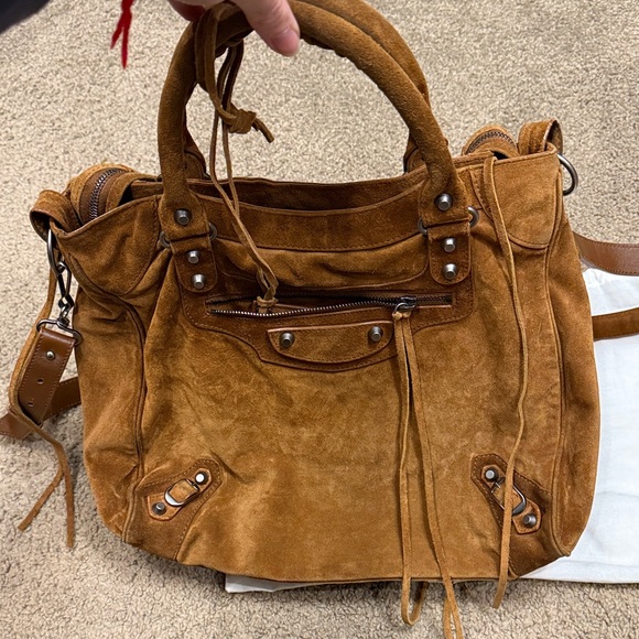 Balenciaga Suede City Bag - Picture 2 of 6